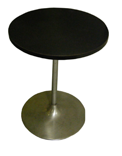 丸テーブル（ブラック）2